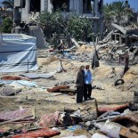 Article thumbnail: KHAN YUNIS, GAZA - JULY 13: The number of fatalities in the airstrike carried out by Israeli army on Al-Mawasi area, located west of Khan Yunis, Gaza, which the Israeli army previously claimed was 'safe,' has risen to 71 on July 13, 2024. (Photo by Hani Alshaer/Anadolu via Getty Images)